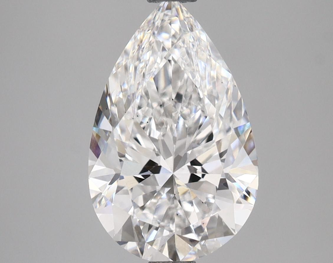 2.96 Carat Pear Shaped Ideal Cut VS1 IGI Certified Lab Grown Diamond