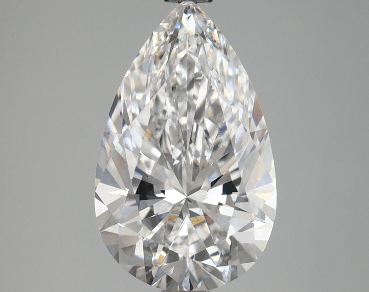 3.14 Carat Pear Shaped Ideal Cut VS1 IGI Certified Lab Grown Diamond