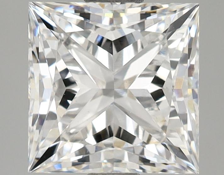 3.05 Carat Princess Shaped Ideal Cut VVS2 IGI Certified Lab Grown Diamond
