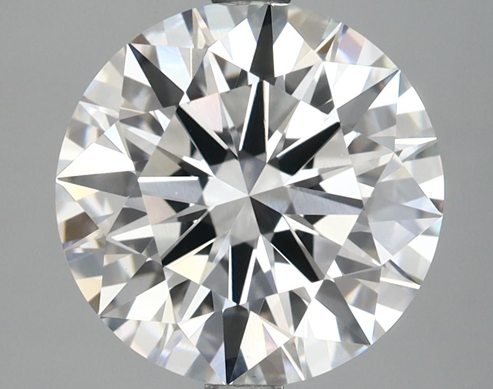 4.08 Carat Round Shaped Ideal Cut VVS2 IGI Certified Lab Grown Diamond