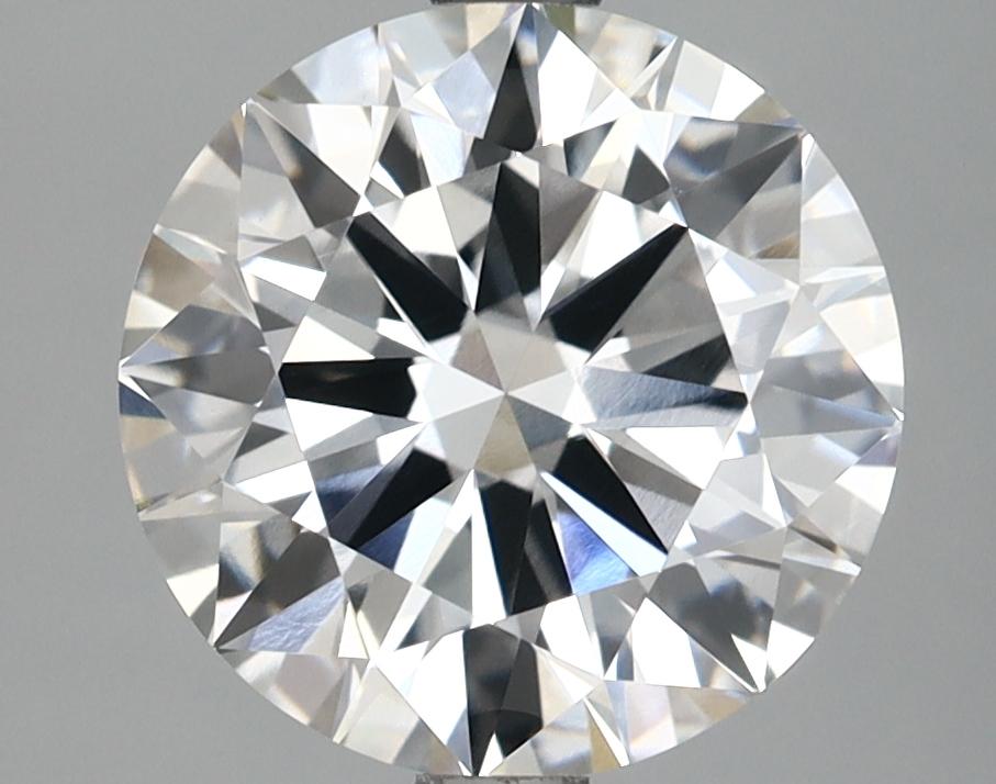 3.48 Carat Round Shaped Ideal Cut VVS2 IGI Certified Lab Grown Diamond