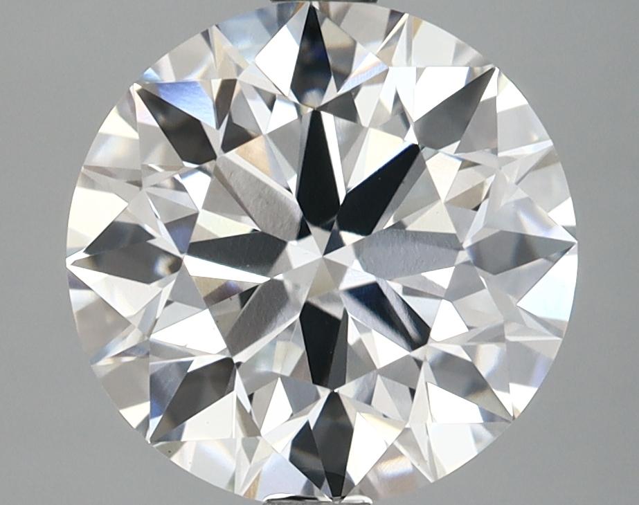 3.96 Carat Round Shaped Excellent Cut VVS2 IGI Certified Lab Grown Diamond