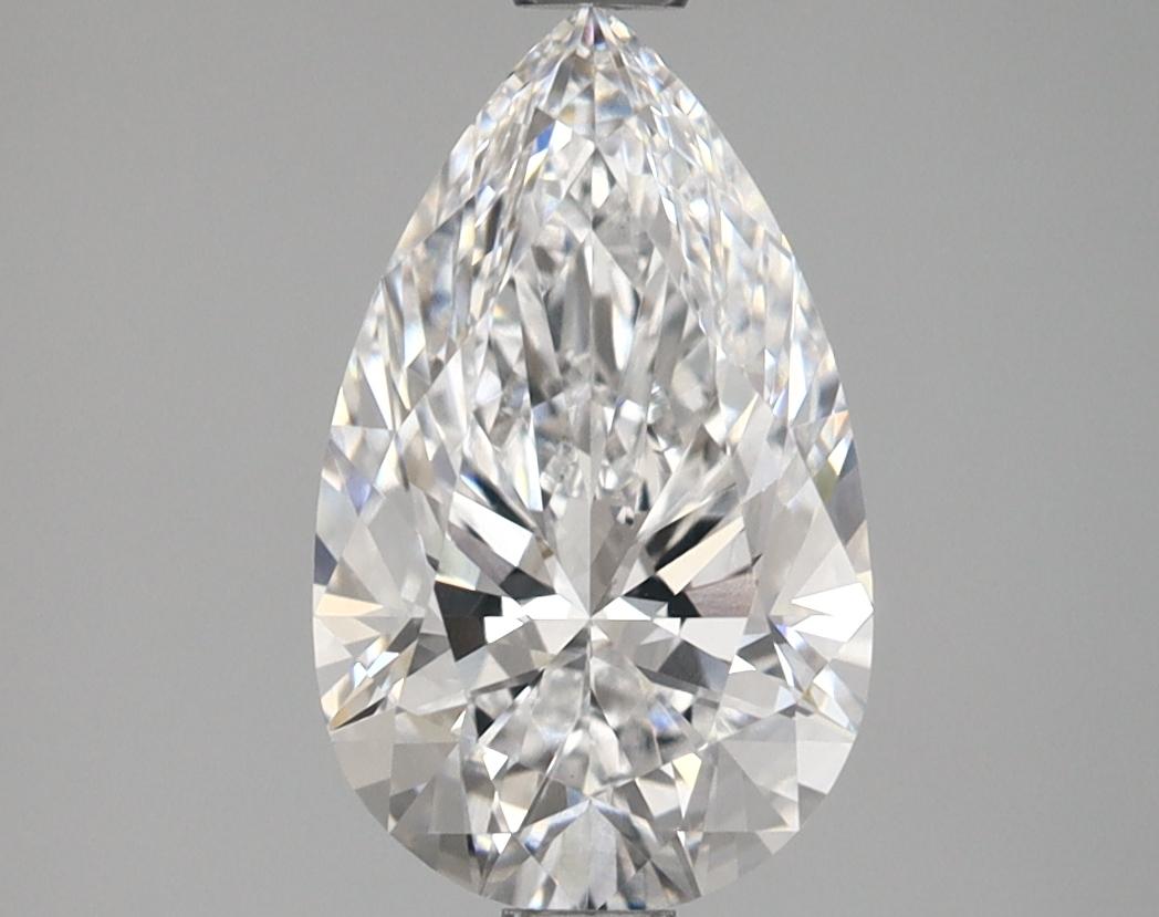 2.08 Carat Pear Shaped Ideal Cut VVS2 IGI Certified Lab Grown Diamond