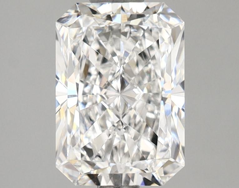 1.52 Carat Radiant Shaped Ideal Cut VVS2 IGI Certified Lab Grown Diamond