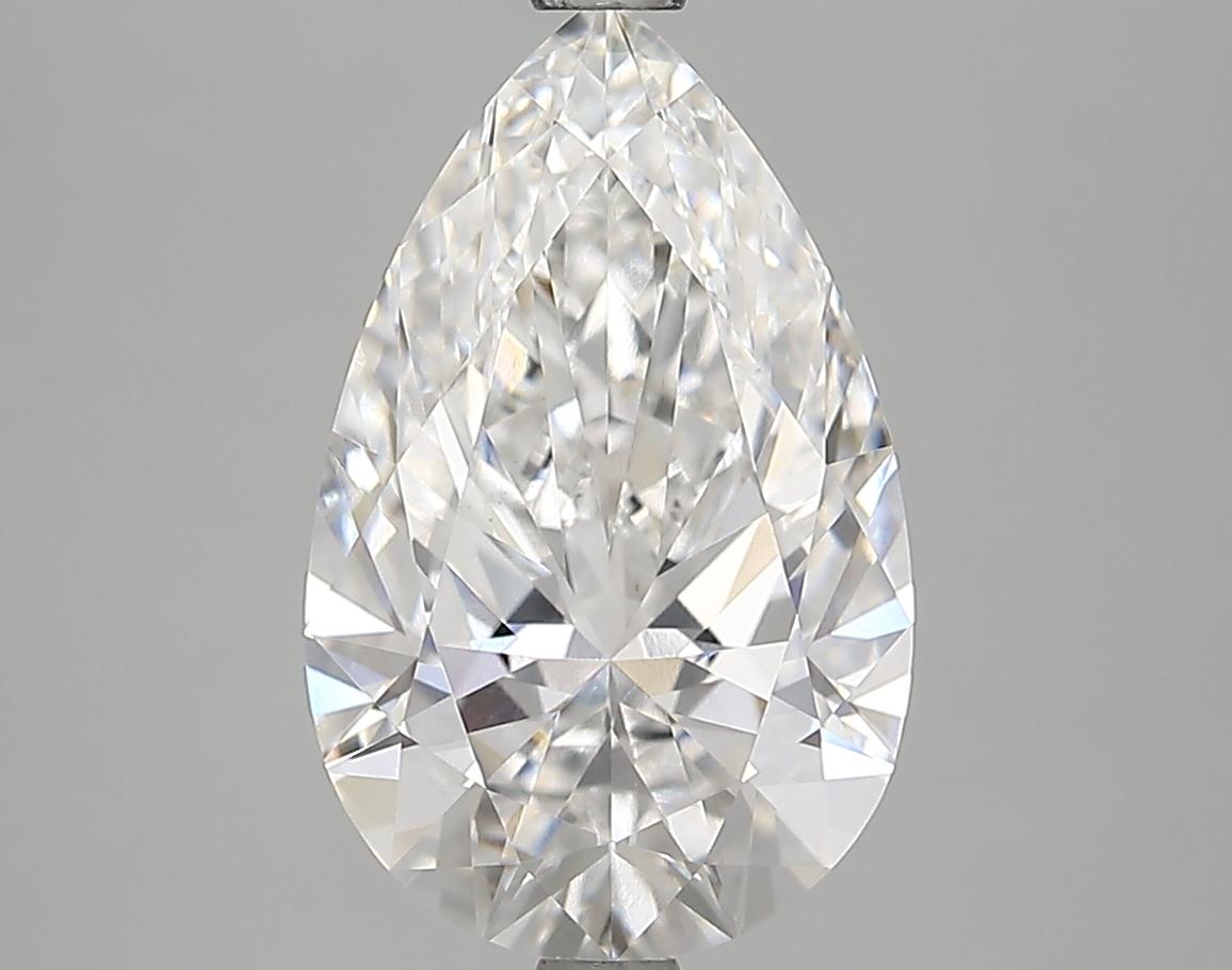 3.32 Carat Pear Shaped Ideal Cut VVS2 IGI Certified Lab Grown Diamond