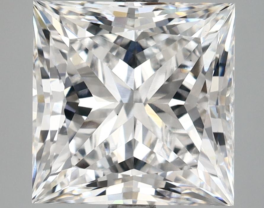 4.94 Carat Princess Shaped Ideal Cut VS1 IGI Certified Lab Grown Diamond