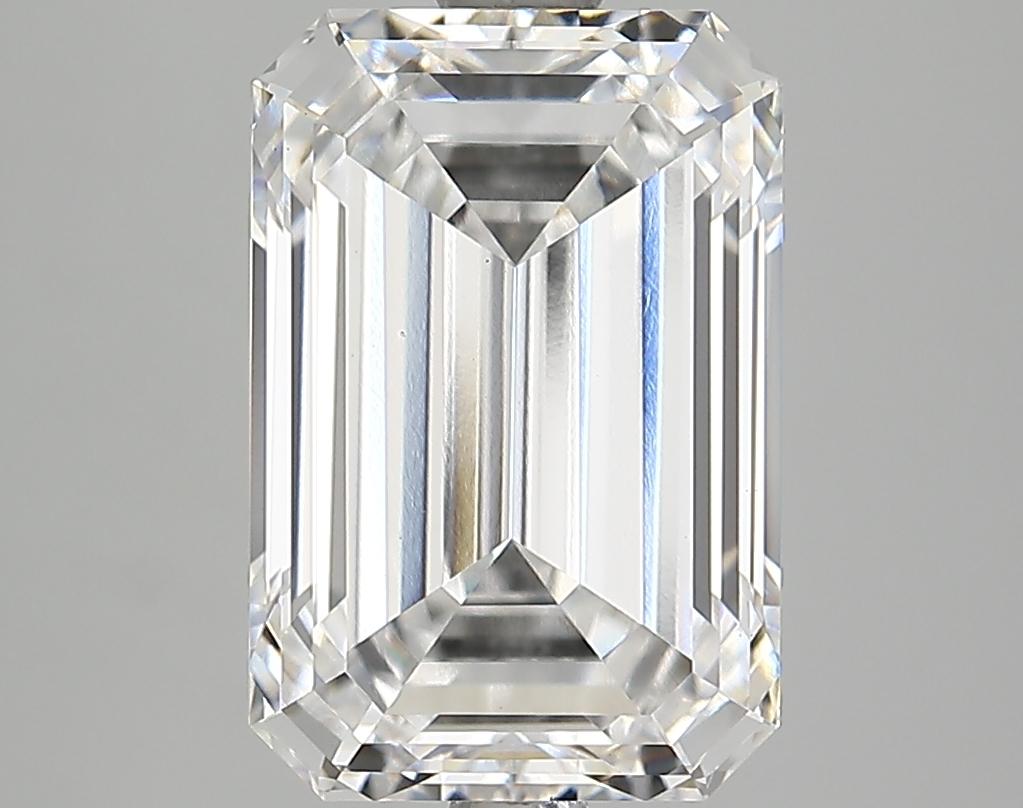 4.59 Carat Emerald Shaped Excellent Cut VVS2 IGI Certified Lab Grown Diamond