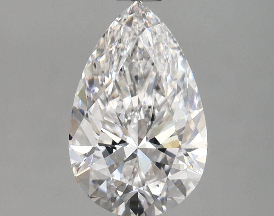 1.57 Carat Pear Shaped Ideal Cut VVS2 IGI Certified Lab Grown Diamond