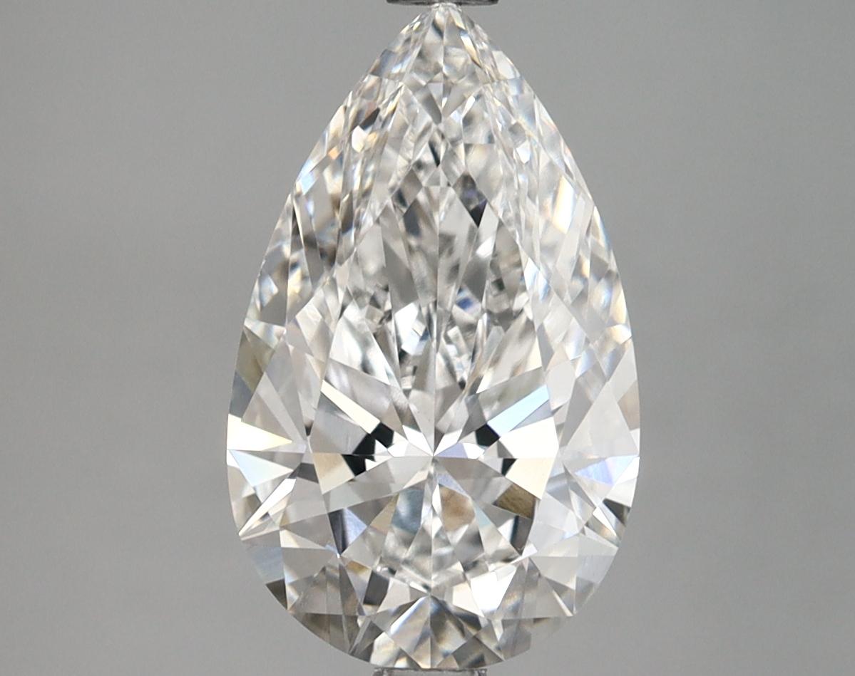 2.92 Carat Pear Shaped Ideal Cut VVS2 IGI Certified Lab Grown Diamond