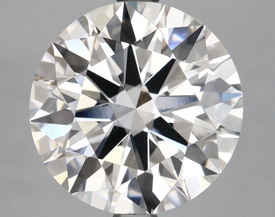 4.02 Carat Round Shaped Ideal Cut VVS2 IGI Certified Lab Grown Diamond