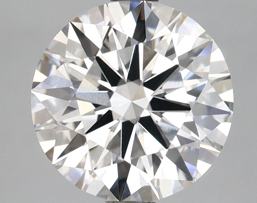 2.59 Carat Round Shaped Ideal Cut VVS2 IGI Certified Lab Grown Diamond