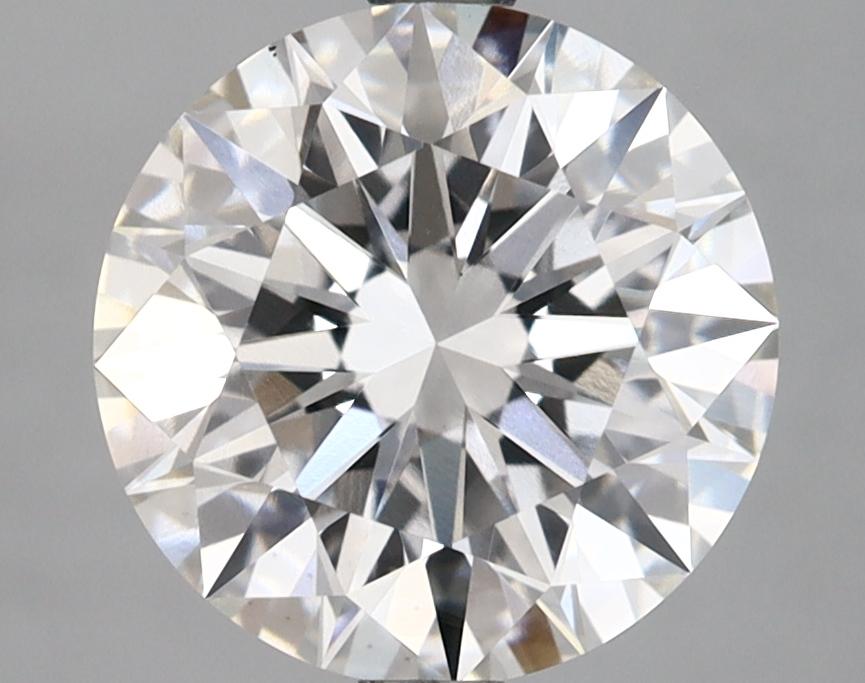 3.08 Carat Round Shaped Excellent Cut VS1 IGI Certified Lab Grown Diamond