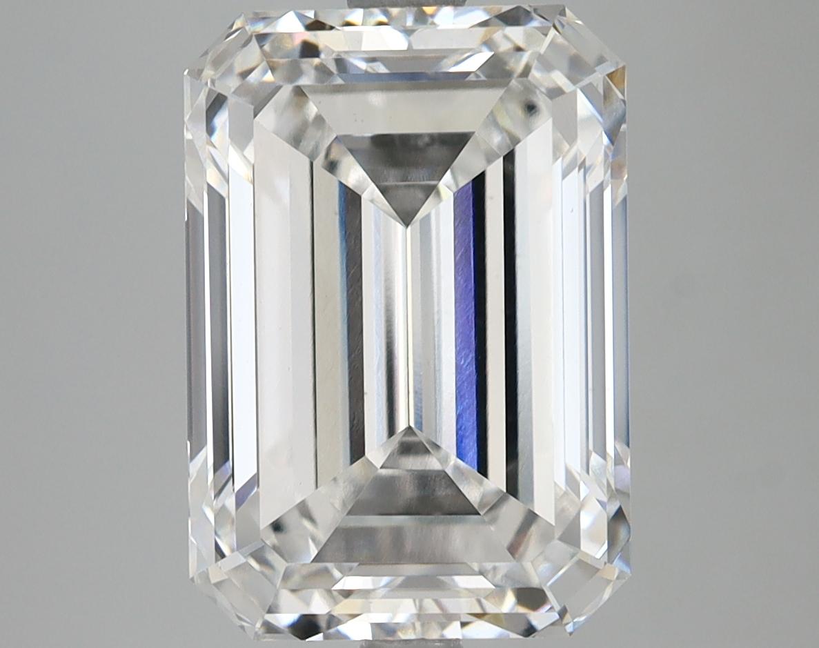 6.17 Carat Emerald Shaped Ideal Cut VS1 IGI Certified Lab Grown Diamond