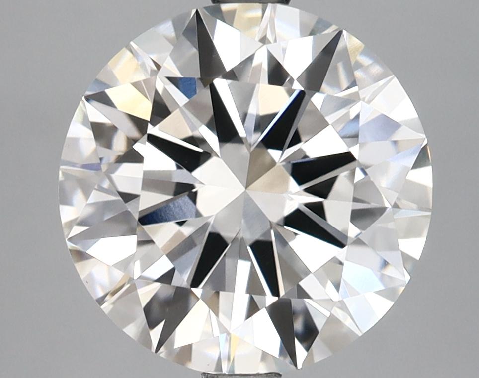 4.03 Carat Round Shaped Excellent Cut VVS2 IGI Certified Lab Grown Diamond