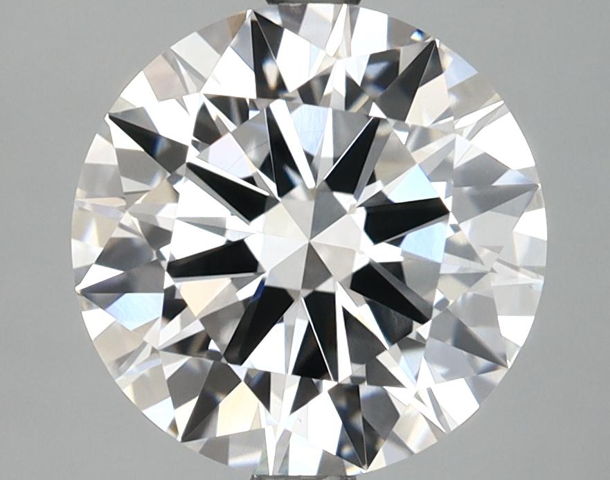 2.97 Carat Round Shaped Excellent Cut VVS2 IGI Certified Lab Grown Diamond