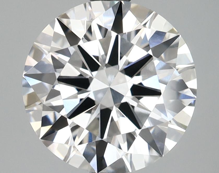 2.81 Carat Round Shaped Excellent Cut VVS2 IGI Certified Lab Grown Diamond