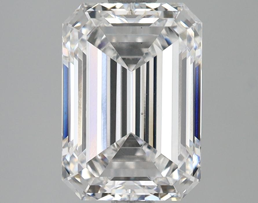 2.63 Carat Emerald Shaped Ideal Cut VS1 IGI Certified Lab Grown Diamond
