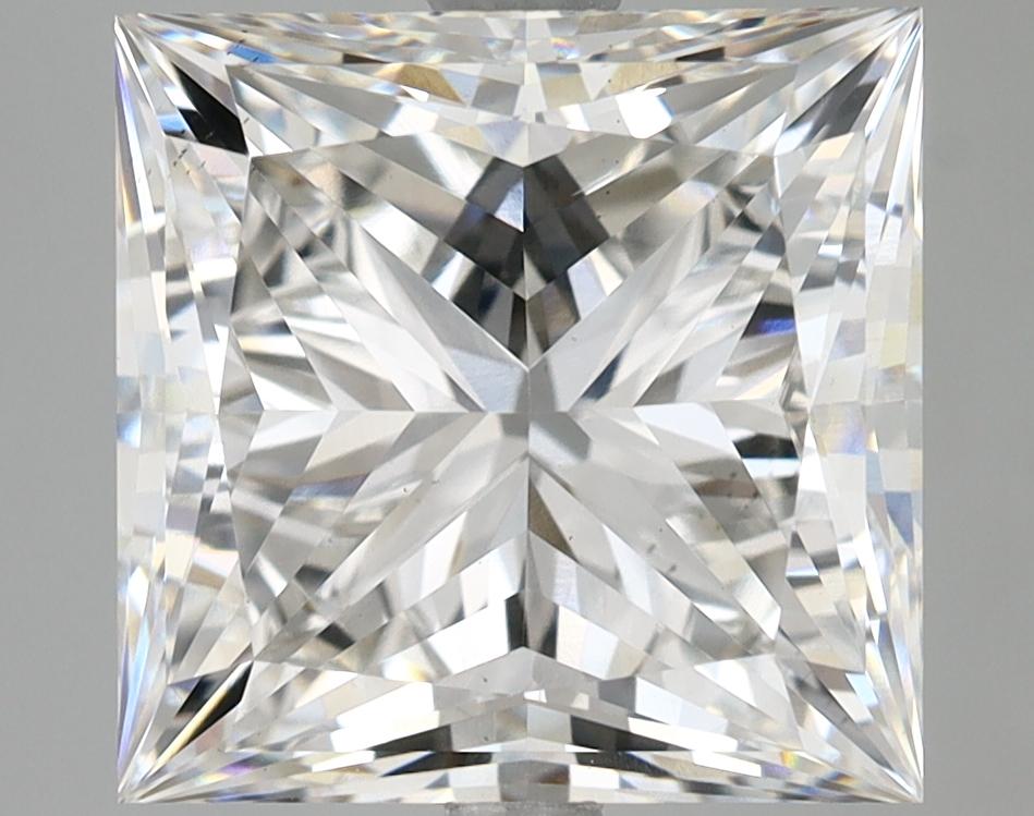 6.03 Carat Princess Shaped Ideal Cut VS2 IGI Certified Lab Grown Diamond