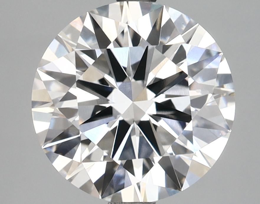 3.03 Carat Round Shaped Ideal Cut VVS2 IGI Certified Lab Grown Diamond