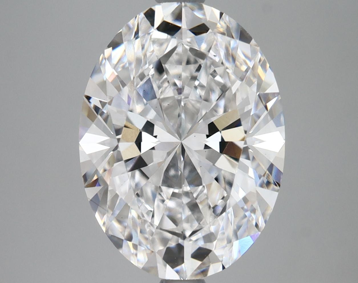 5.07 Carat Oval Shaped Excellent Cut VS2 IGI Certified Lab Grown Diamond