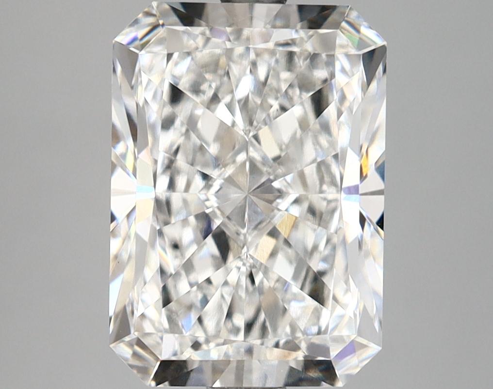 3.74 Carat Radiant Shaped Ideal Cut VVS2 IGI Certified Lab Grown Diamond