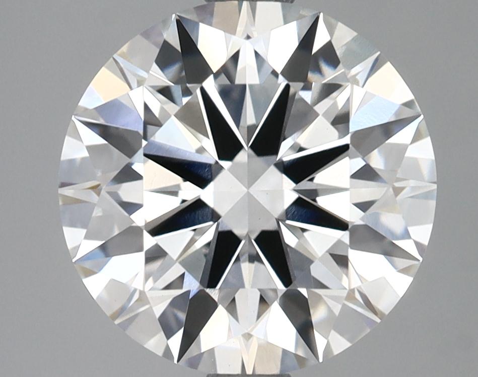 3.08 Carat Round Shaped Ideal Cut VVS2 IGI Certified Lab Grown Diamond
