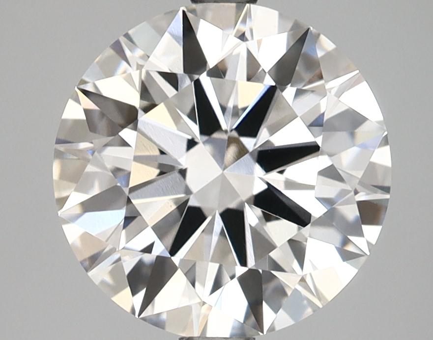 3.04 Carat Round Shaped Ideal Cut VVS2 IGI Certified Lab Grown Diamond