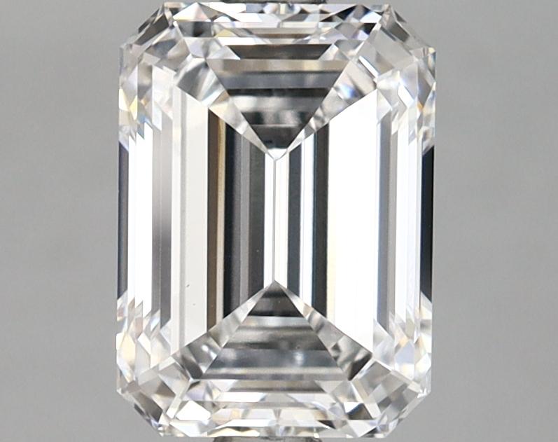 2.11 Carat Emerald Shaped Excellent Cut VVS2 IGI Certified Lab Grown Diamond