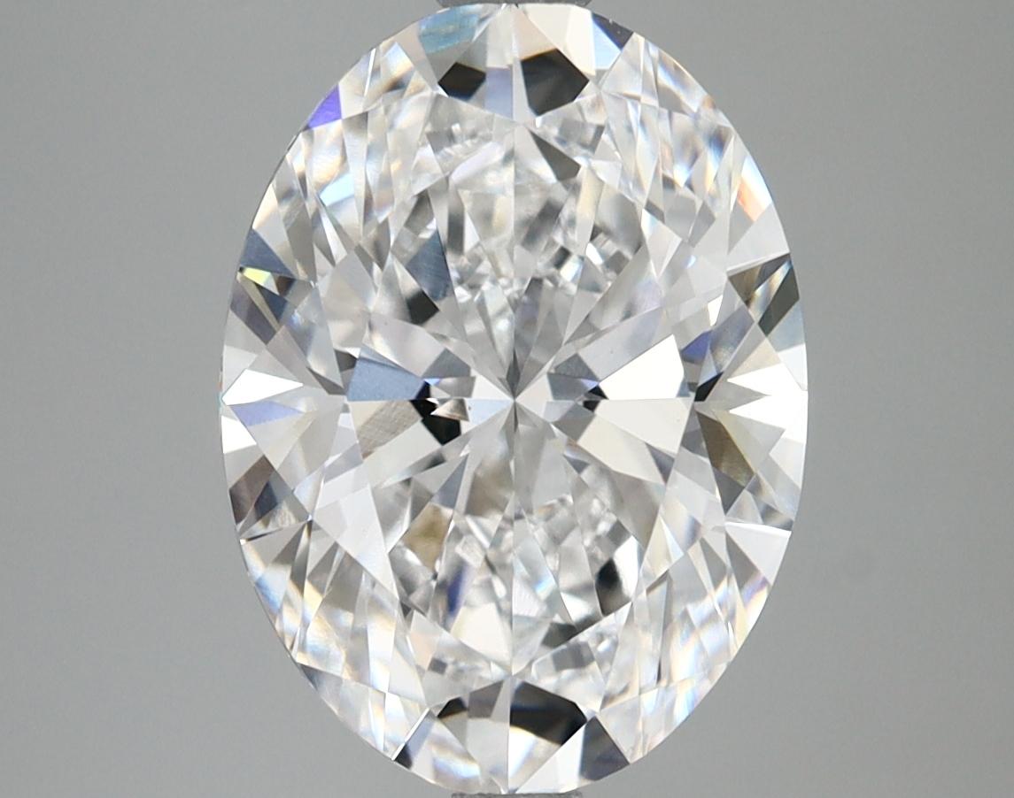 4.06 Carat Oval Shaped Excellent Cut VVS2 IGI Certified Lab Grown Diamond