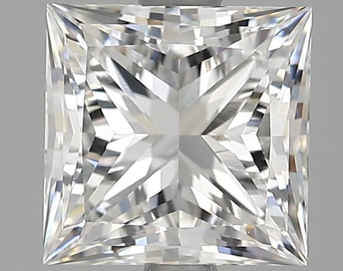 2.55 Carat Princess Shaped Ideal Cut VVS2 IGI Certified Lab Grown Diamond