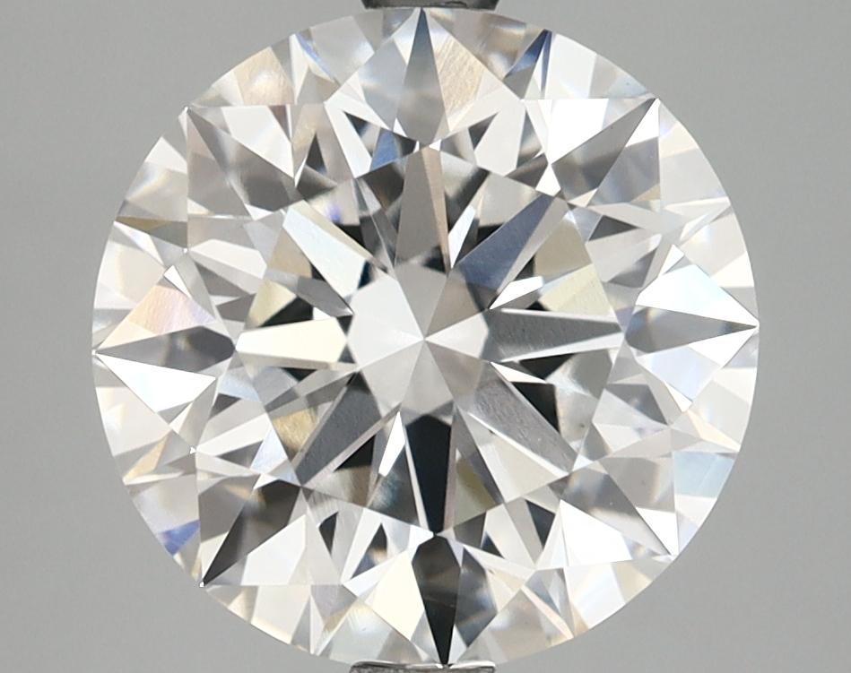 4.06 Carat Round Shaped Excellent Cut VVS2 IGI Certified Lab Grown Diamond