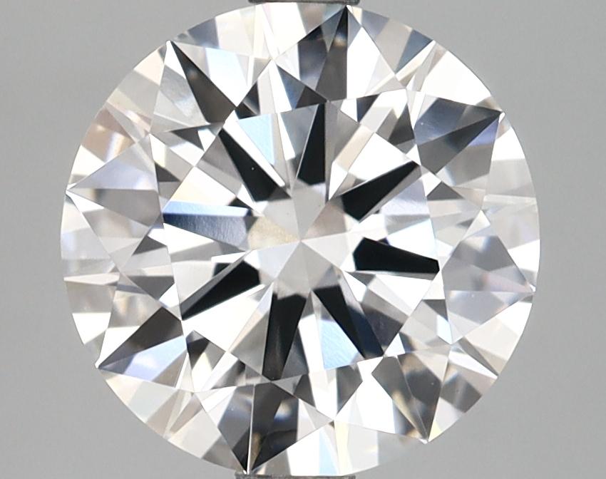 2.74 Carat Round Shaped Ideal Cut VVS2 IGI Certified Lab Grown Diamond