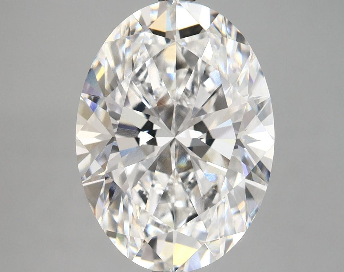 5.02 Carat Oval Shaped Excellent Cut VVS2 IGI Certified Lab Grown Diamond