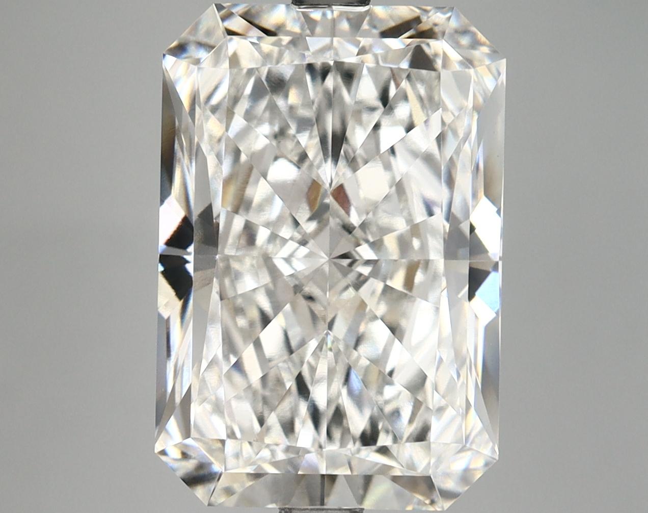 6.47 Carat Radiant Shaped Ideal Cut VVS2 IGI Certified Lab Grown Diamond