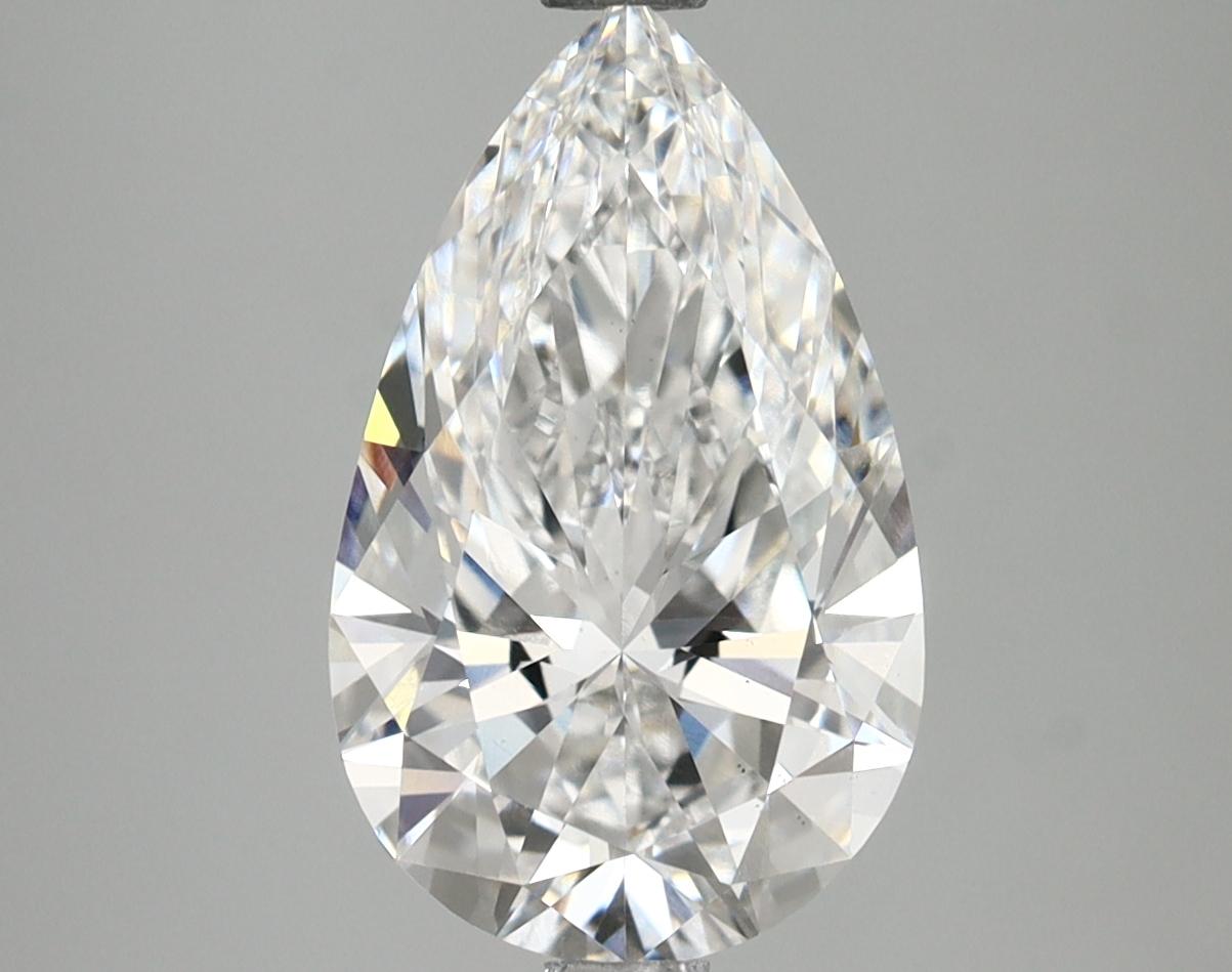 2.97 Carat Pear Shaped Ideal Cut VS1 IGI Certified Lab Grown Diamond