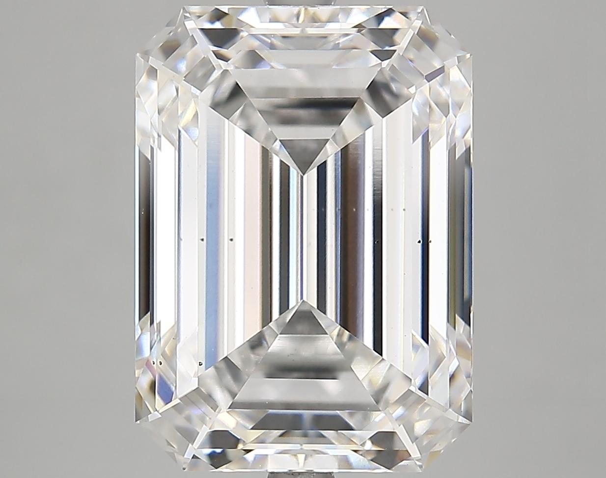 9.0 Carat Emerald Shaped Excellent Cut VS2 IGI Certified Lab Grown Diamond