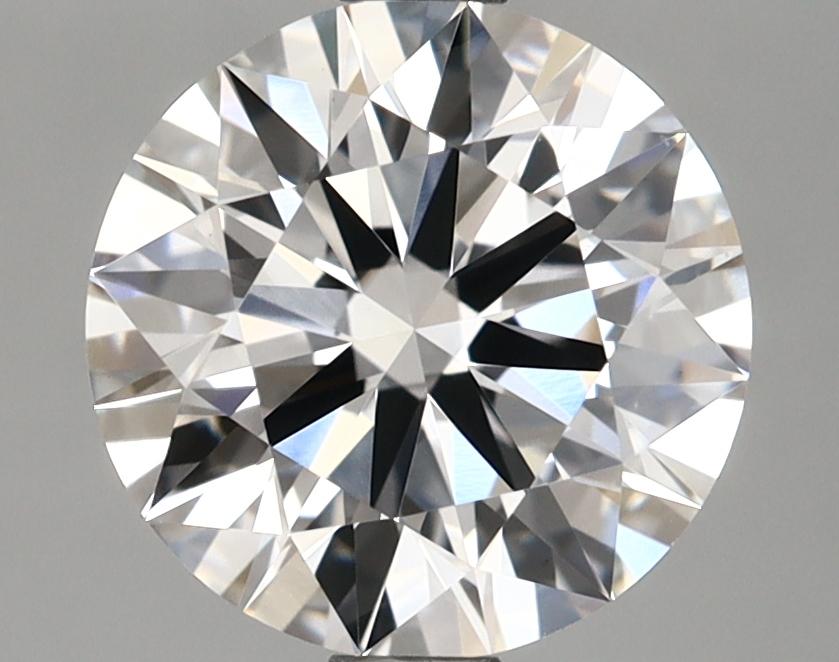 2.01 Carat Round Shaped Ideal Cut VVS2 IGI Certified Lab Grown Diamond