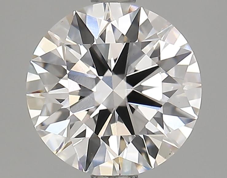 2.08 Carat Round Shaped Ideal Cut VVS2 IGI Certified Lab Grown Diamond