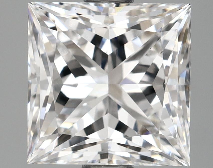 2.07 Carat Princess Shaped Ideal Cut VS1 IGI Certified Lab Grown Diamond