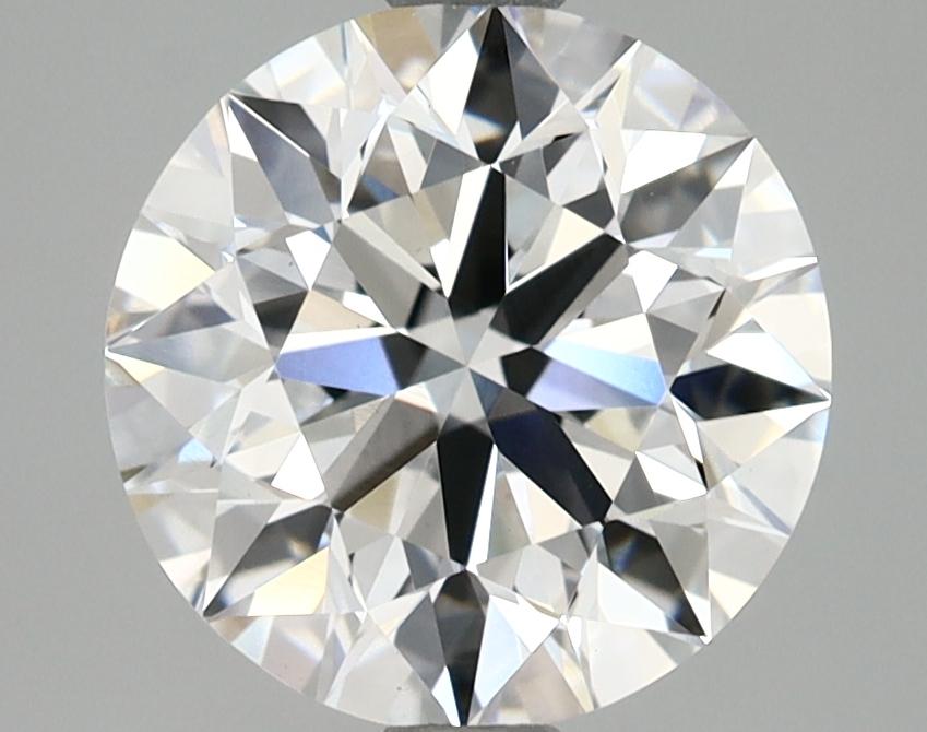 2.97 Carat Round Shaped Excellent Cut VVS2 IGI Certified Lab Grown Diamond