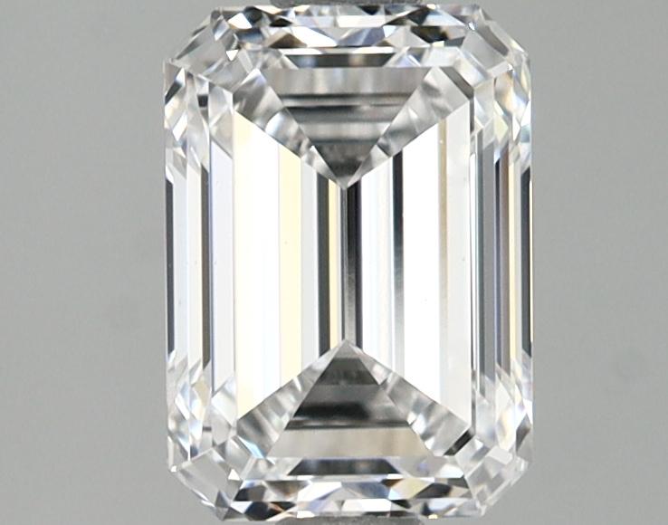 1.59 Carat Emerald Shaped Ideal Cut VVS2 IGI Certified Lab Grown Diamond