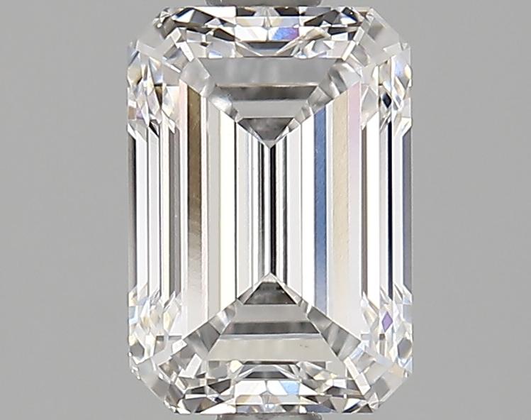 1.96 Carat Emerald Shaped Ideal Cut VVS2 IGI Certified Lab Grown Diamond