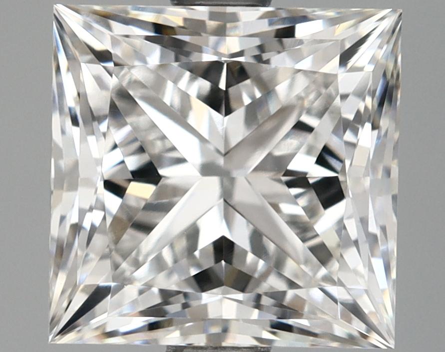 2.5 Carat Princess Shaped Ideal Cut VVS2 IGI Certified Lab Grown Diamond