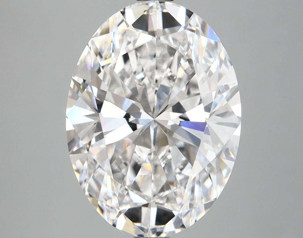 5.26 Carat Oval Shaped Excellent Cut VVS2 IGI Certified Lab Grown Diamond