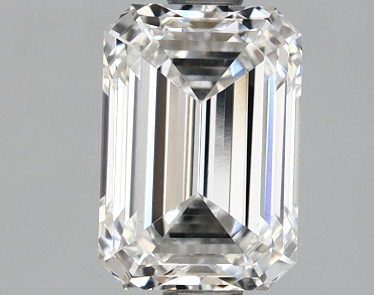 1.72 Carat Emerald Shaped Ideal Cut VVS2 IGI Certified Lab Grown Diamond