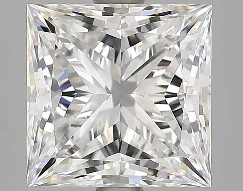 3.71 Carat Princess Shaped Ideal Cut VS1 IGI Certified Lab Grown Diamond