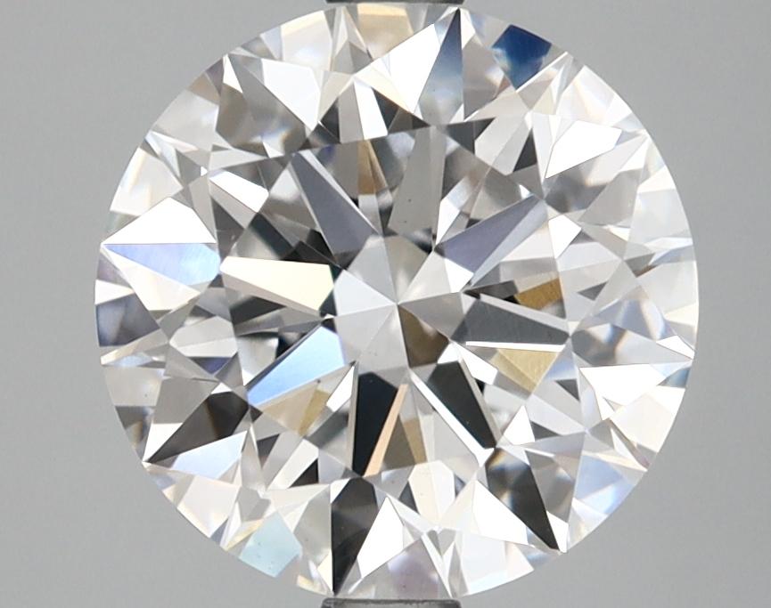 3.13 Carat Round Shaped Ideal Cut VVS2 IGI Certified Lab Grown Diamond