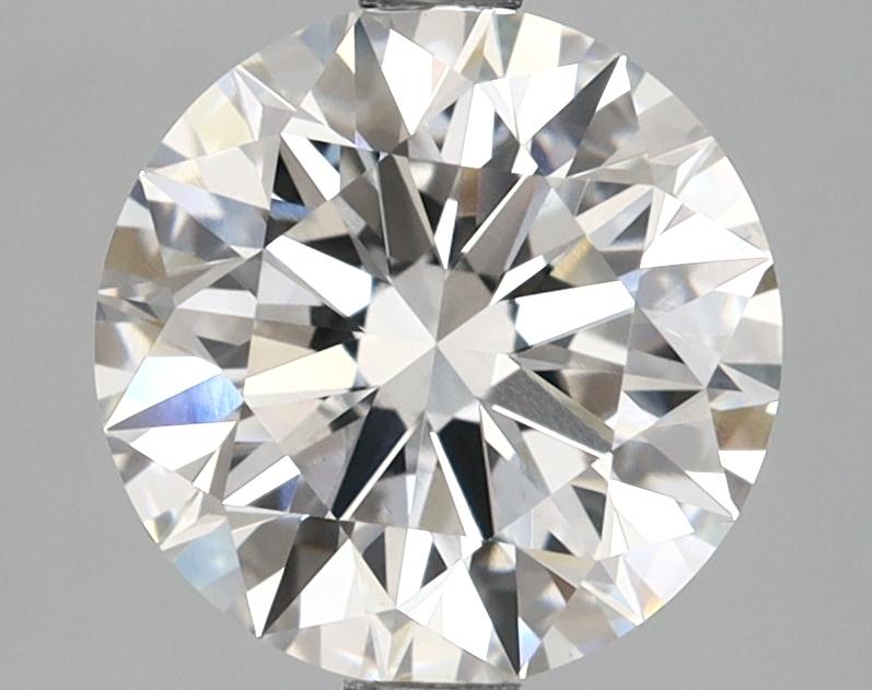 2.52 Carat Round Shaped Ideal Cut VVS2 IGI Certified Lab Grown Diamond