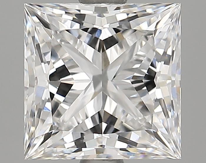 2.83 Carat Princess Shaped Ideal Cut VVS2 IGI Certified Lab Grown Diamond
