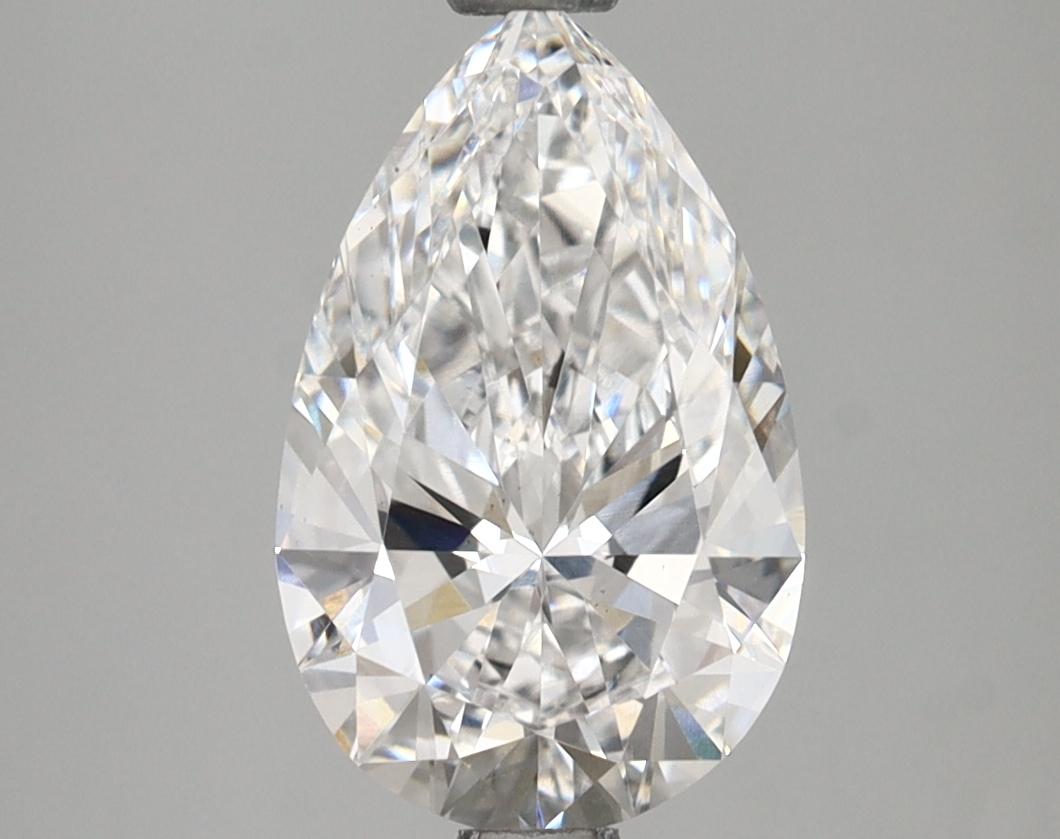 2.08 Carat Pear Shaped Ideal Cut VS1 IGI Certified Lab Grown Diamond
